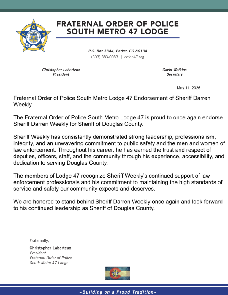 FOP Endorsement